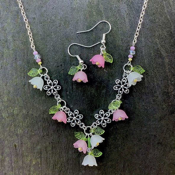 Cecilia Necklace and Earrings Kit