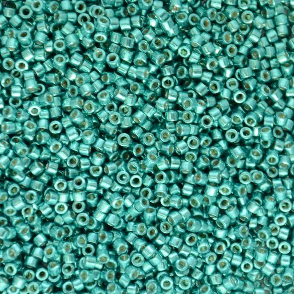 DB2506 Dur Galv Dk Aqua Green Delica