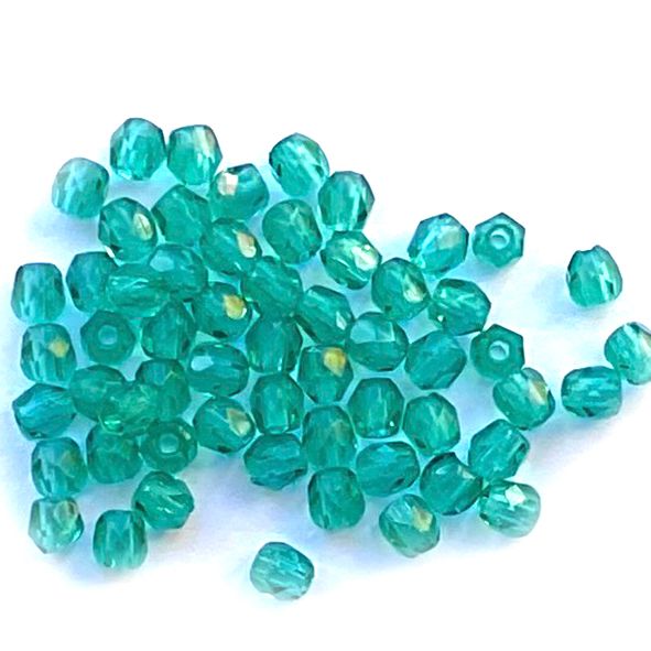 FG314 3mm Teal Facet