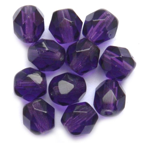 FG621 6mm Dark Tanzanite Facet
