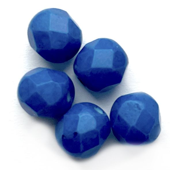 FG743 6mm Terra Blue Facet