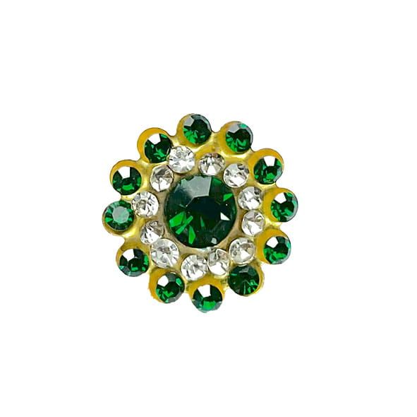 FS360 Emerald Diamante in Setting