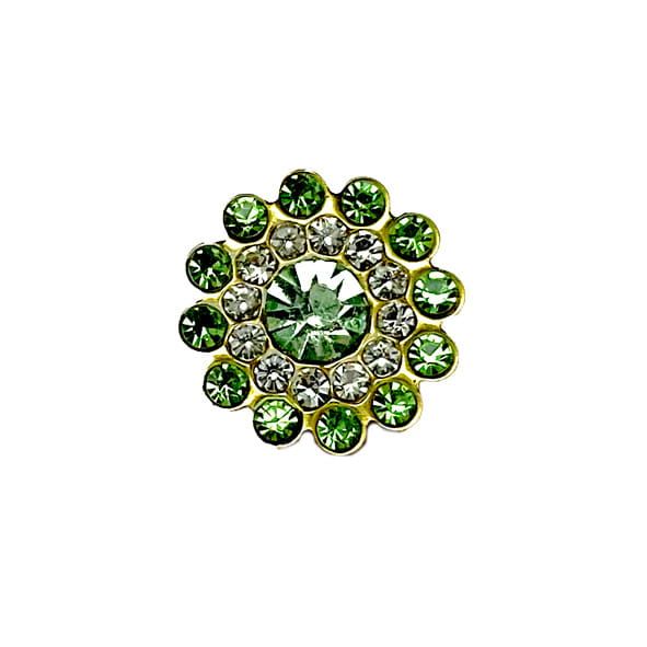 FS361 Peridot Diamante in Setting