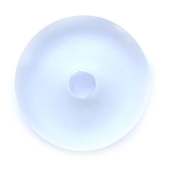 GL0027 40mm Frosted Crystal Donut