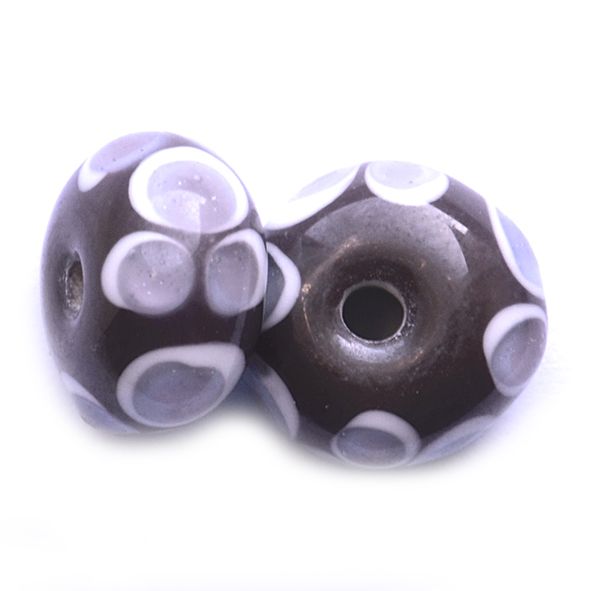 GL6524 Lilac/White Beads