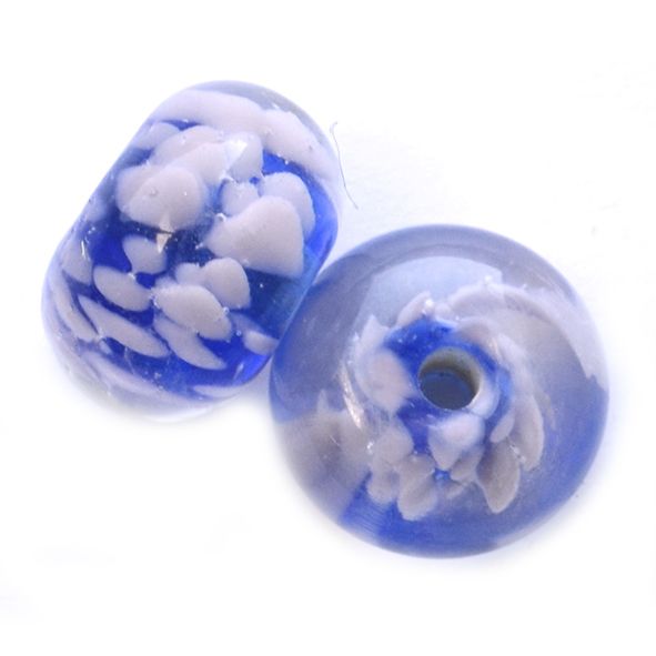 GL6528 Blue Pink Beads