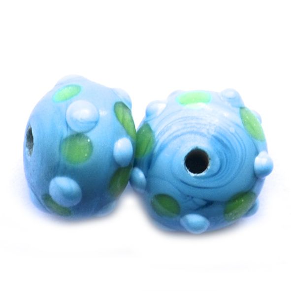 GL6560 Turquoise/Green Beads