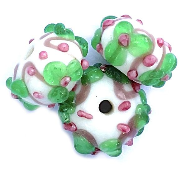 GL6758 Carnival Rondelle Bead