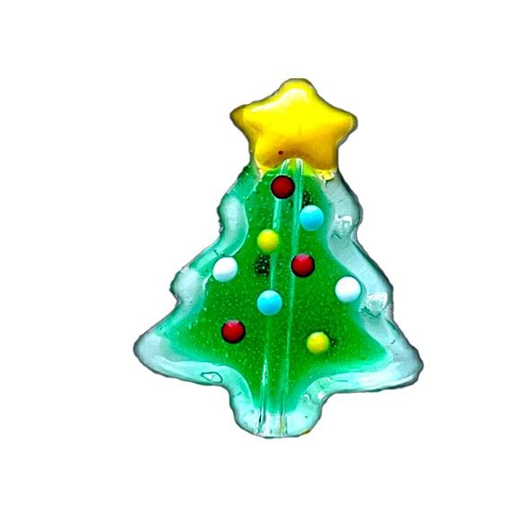 GL6878 Lampwork Glass Tree Bead