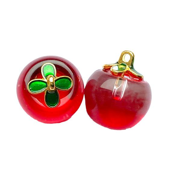 GL6884 Red Apple Charm