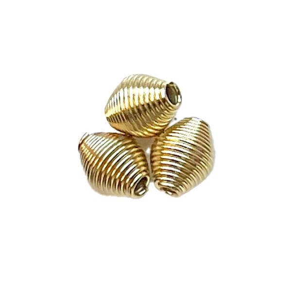 MB1045 Oval Coiled Bead