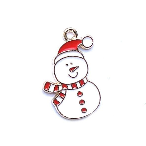 MB1111 Festive Snowman Charm