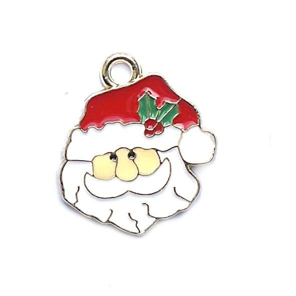 MB1113 Santa Head Charm