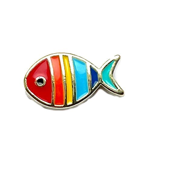 MB1127 Rainbow Fish Bead