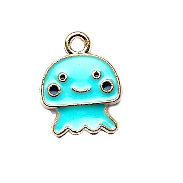 MB1131 Aqua Jellyfish Charm