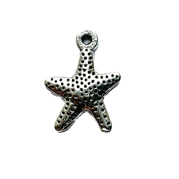 MB1144 Silver Starfish Charm