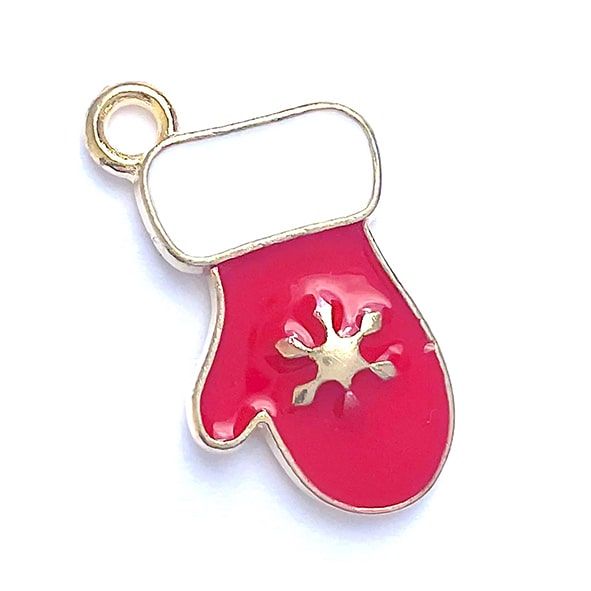 MB342 19x11mm Mitten Charm