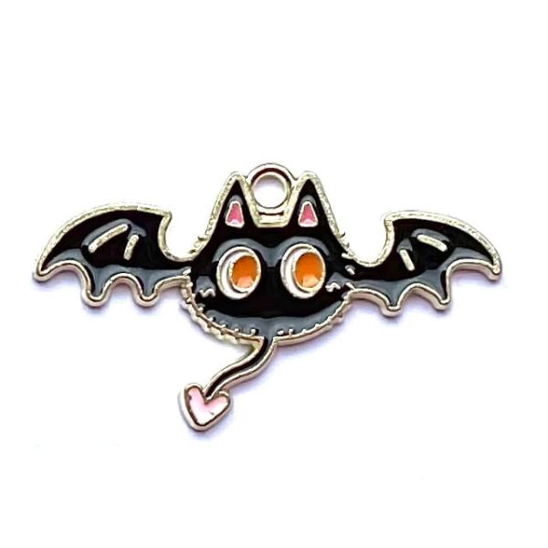 MB639 Cat Bat Charm