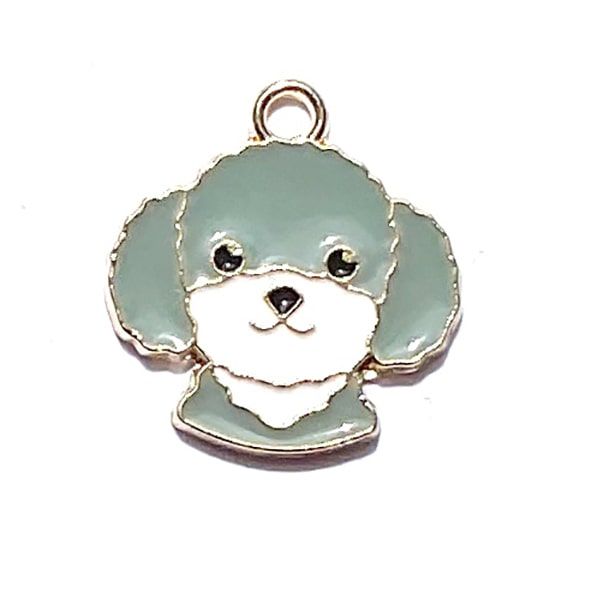 MB690 Puppy Face Charm