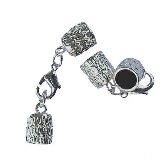 MBx972S 15x10mm Silver Bell Caps