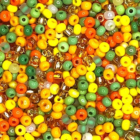 MX545 Citrus Grove Size 6 Seed Bead Mix