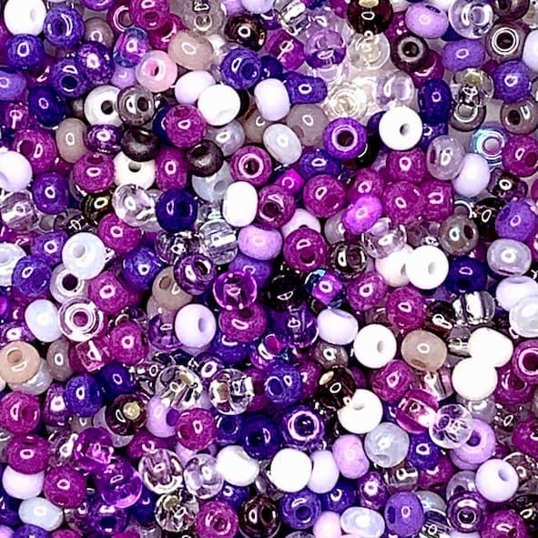 MX548 Lupin Size 6 Seed Bead Mix