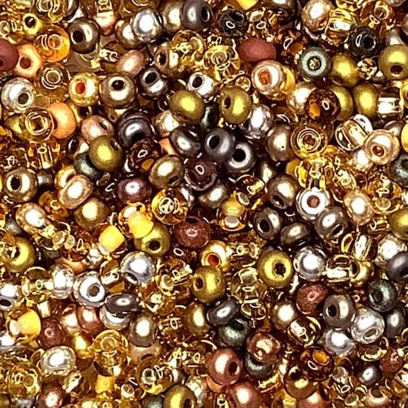 MX552 Metallic Size 6 Seed Bead Mix