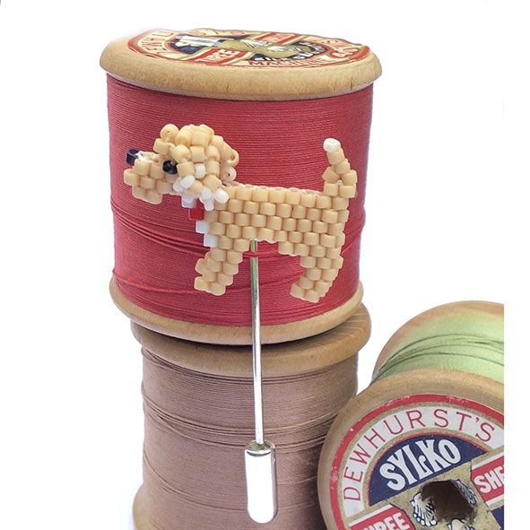 Mabel the Cockapoo Pin Kit