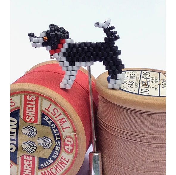 Ollie the Collie Stick Pin Pattern