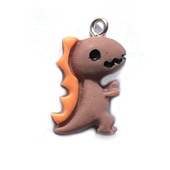 PB354 Coffee Dinosaur Charm
