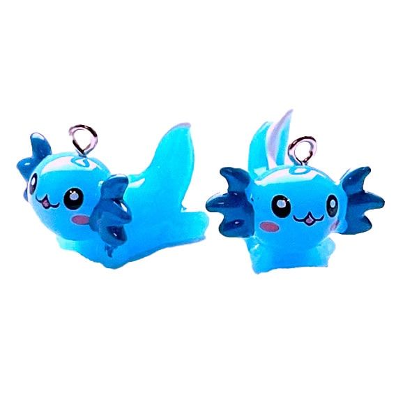 PB379 Blue Axolotl Charm