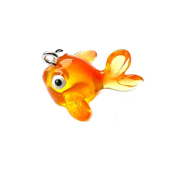 PB456 Resin Goldfish Pendant