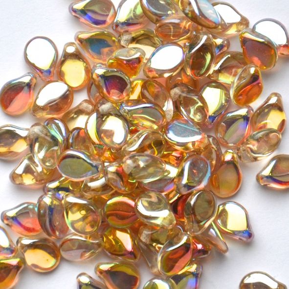 GL5724 Honey AB Pip Beads