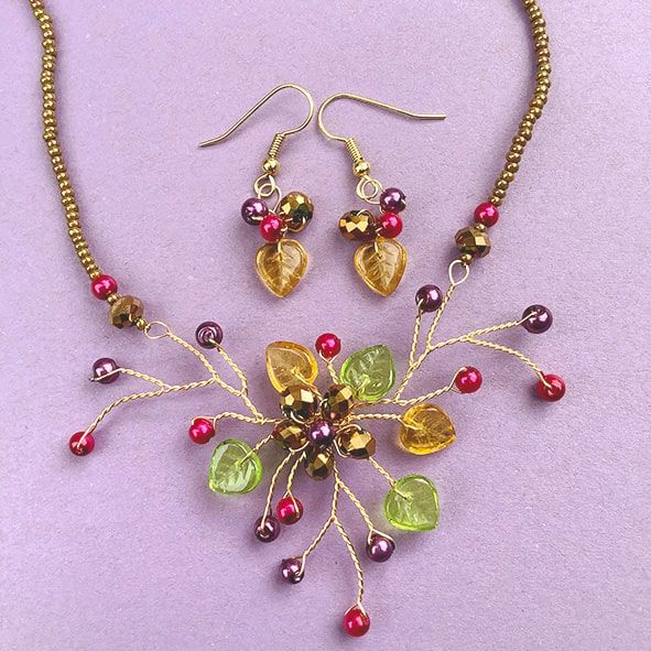 Pippin Necklace and Earrings Kit