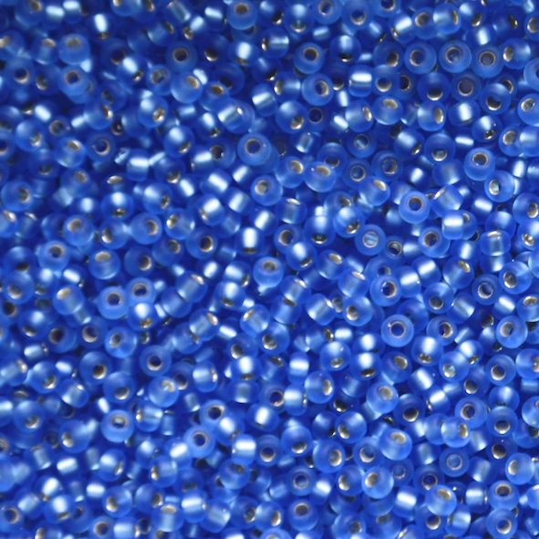 RC11-0019F Matte SL Sapphire Size 11 Seed Beads