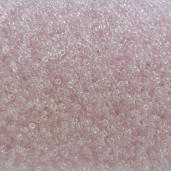 RC11-0265 Trans Pale Pink AB Size 11 Seed Beads