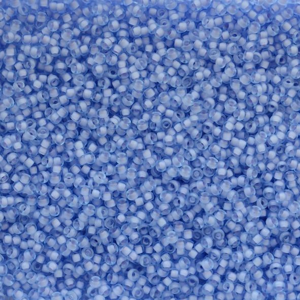 RC11-1929 SM Pale Blue Ld Cornflower Size 11 Seed Beads