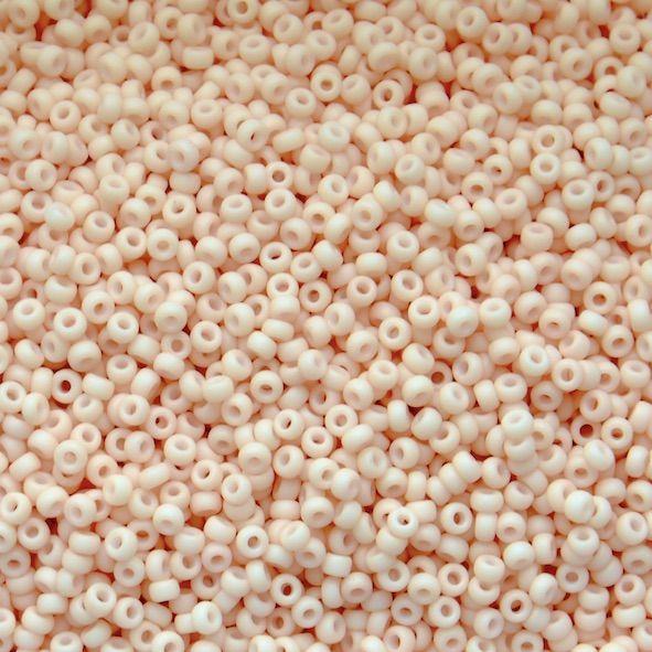 RC11-2023 Matte Op Blush Size 11 Seed Beads