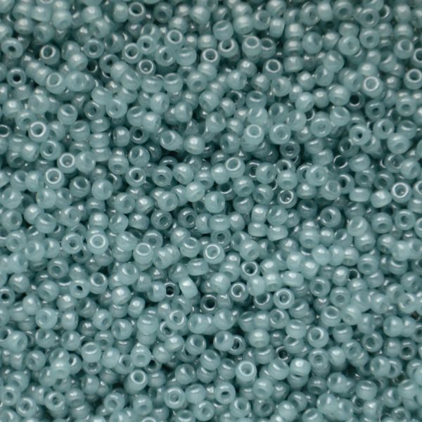 RC11-2376 Translucent Eucalyptus Size 11 Seed Beads