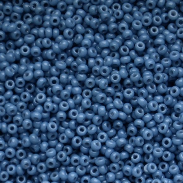 RC11-4482 Dur Op Dyed Faded Denim Size 11 Seed Beads