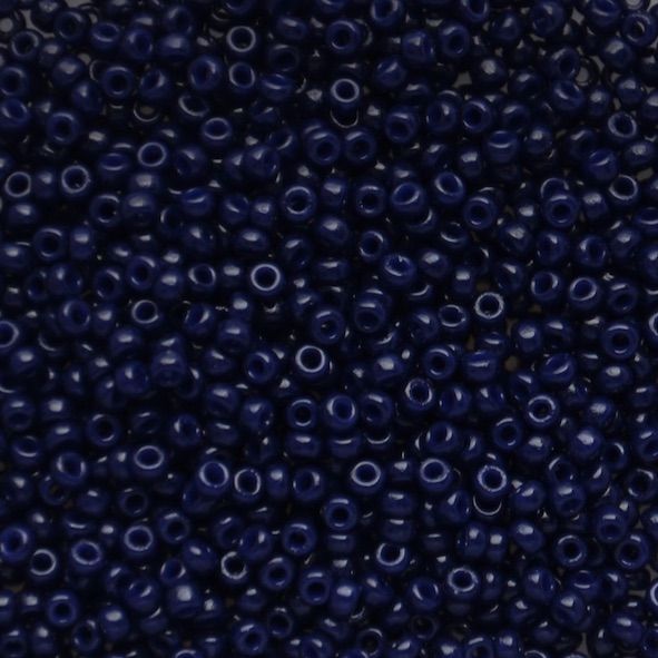 RC11-4494 Duracoat Op Dk Navy Blue Size 11 Seed Beads