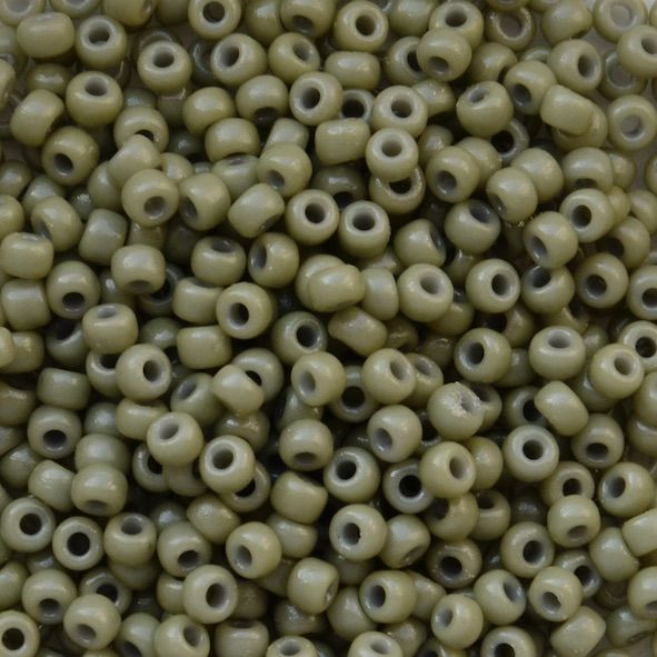 RC8-4474 Dur Op Dyed Cactus Size 8 Seed Beads