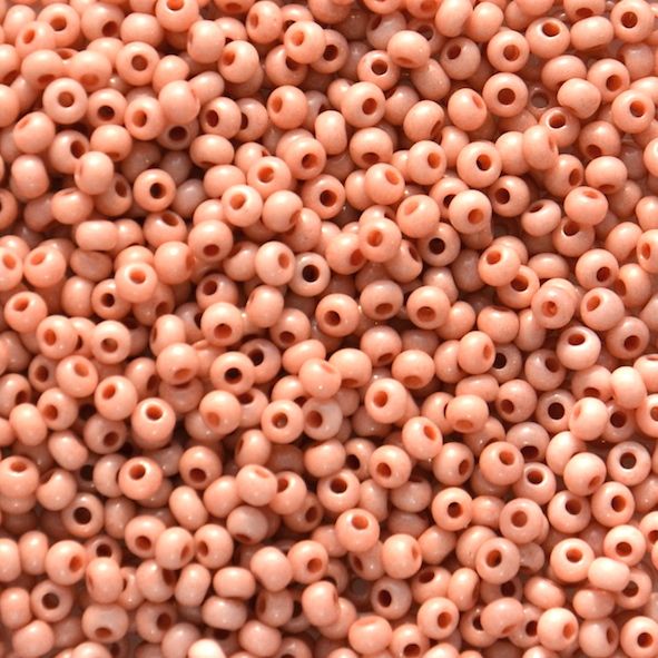 RC873 Chalk Old Rose Size 10 Rocailles