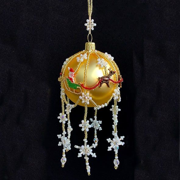Sleigh Ride Bauble Pattern