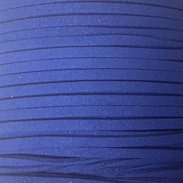 TG405 Royal Blue Imitation Suede Lace