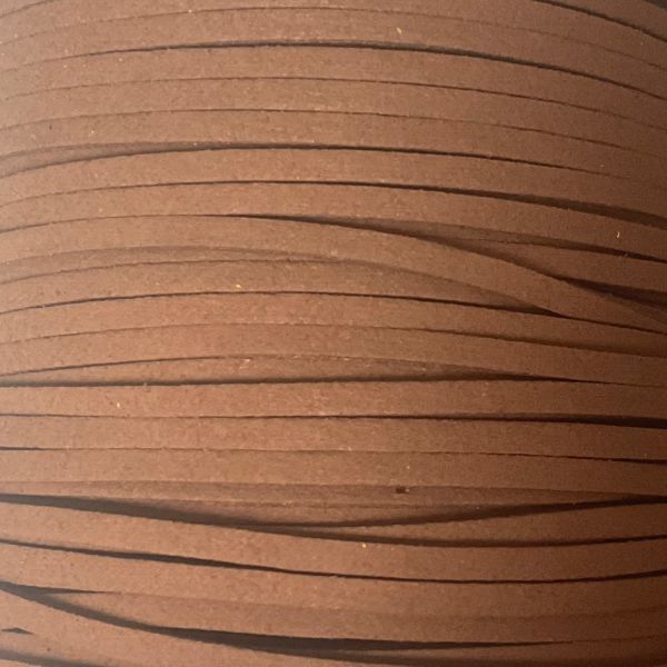 TG414 Chocolate Milkshake Imitation Suede Lace