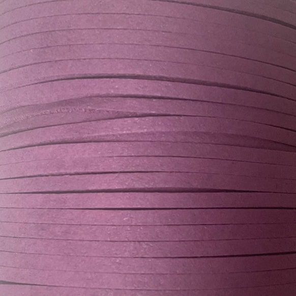 TG422 Dark Purple Imitation Suede Lace