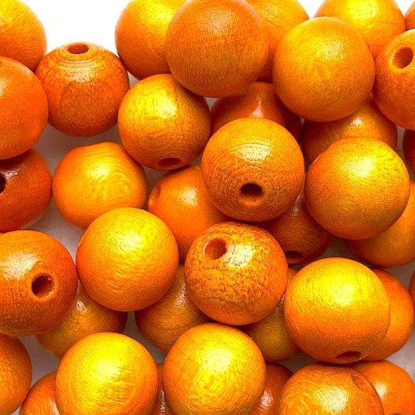 WD1220 12mm Sunshine Wooden Beads