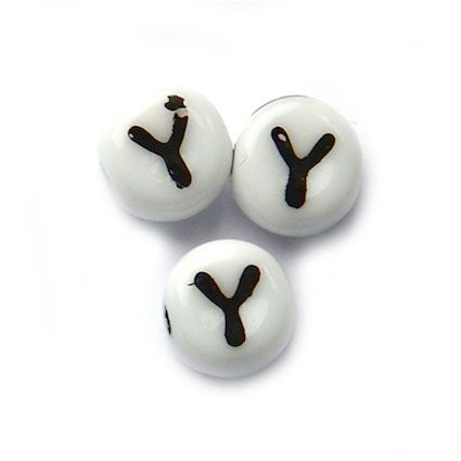 GL5645 Y Letter Bead