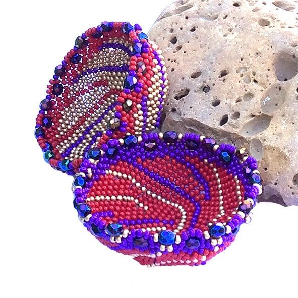 Beaded Bowls Pattern, Smocked Edge